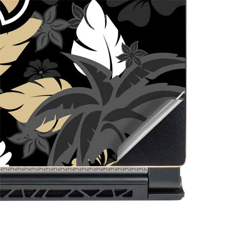 NFL New Orleans Saints Tropical Print MSI GS65 Stealth Laptop Skin