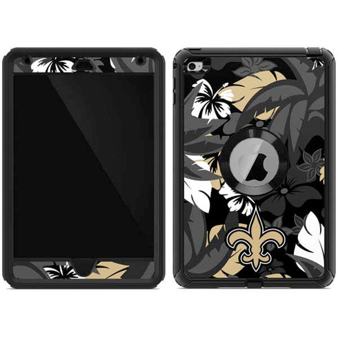 NFL New Orleans Saints Tropical Print Otterbox Defender iPad Skin