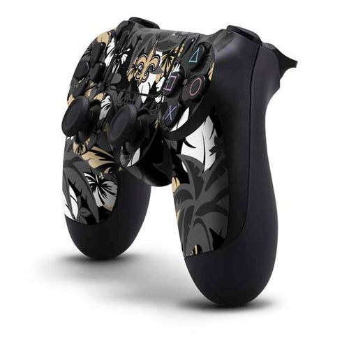NFL New Orleans Saints Tropical Print PS4 Controller Skin