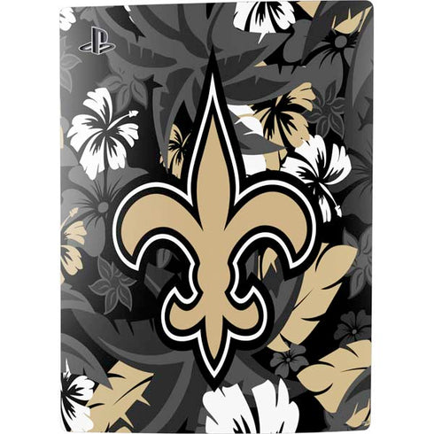 NFL New Orleans Saints Tropical Print PS5 Digital Edition Bundle Skin