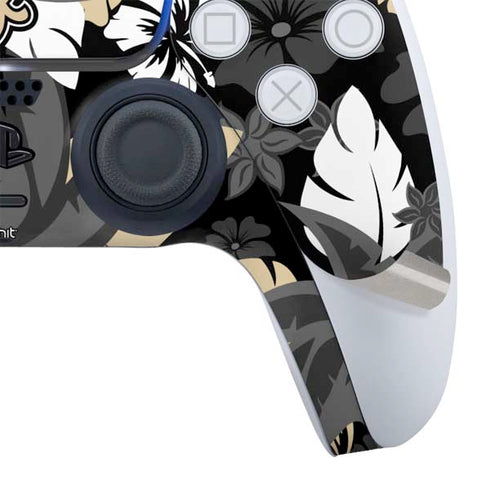 NFL New Orleans Saints Tropical Print PS5 Slim Digital Edition Bundle Skin