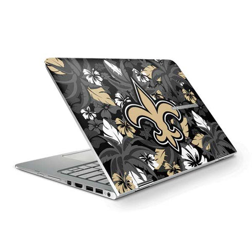 NFL New Orleans Saints Tropical Print HP Spectre Skin