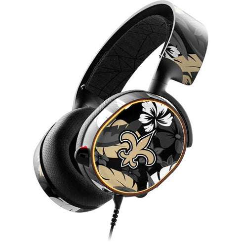 NFL New Orleans Saints Tropical Print SteelSeries Arctis 5 Skin