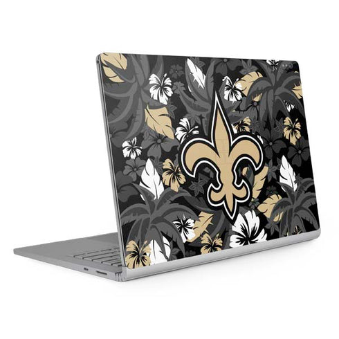 NFL New Orleans Saints Tropical Print Surface Book 2 13.5in Skin