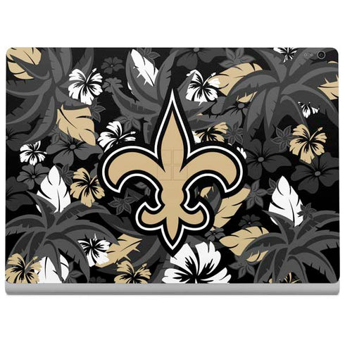NFL New Orleans Saints Tropical Print Surface Book 2 13.5in Skin