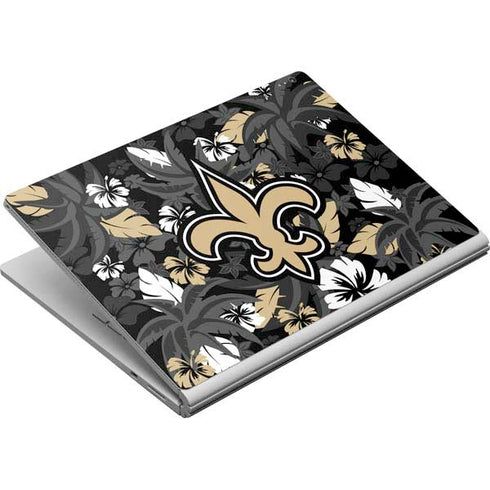 NFL New Orleans Saints Tropical Print Surface Book Skin