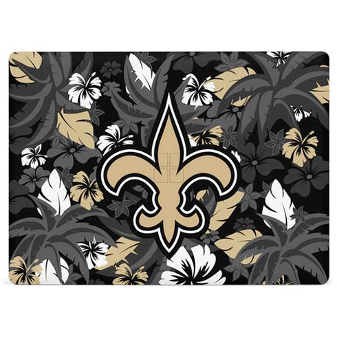 NFL New Orleans Saints Tropical Print Surface Laptop 2 Skin