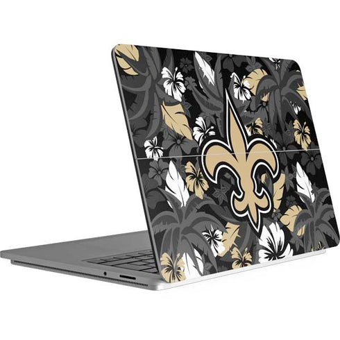 NFL New Orleans Saints Tropical Print Surface Laptop Studio Skin