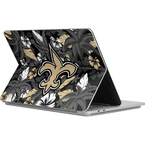 NFL New Orleans Saints Tropical Print Surface Laptop Studio Skin