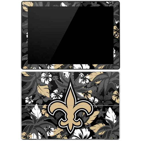 NFL New Orleans Saints Tropical Print Surface Pro 3 Skin