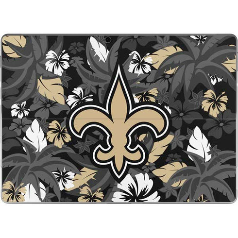 NFL New Orleans Saints Tropical Print Surface Pro 9 Skin