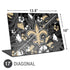 NFL New Orleans Saints Tropical Print Universal Laptop 17in (13.8 x 10in) Skin