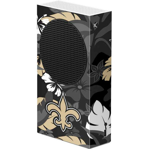 NFL New Orleans Saints Tropical Print Xbox Series S Console Skin
