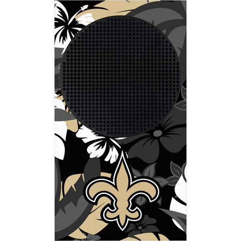 NFL New Orleans Saints Tropical Print Xbox Series S Console Skin