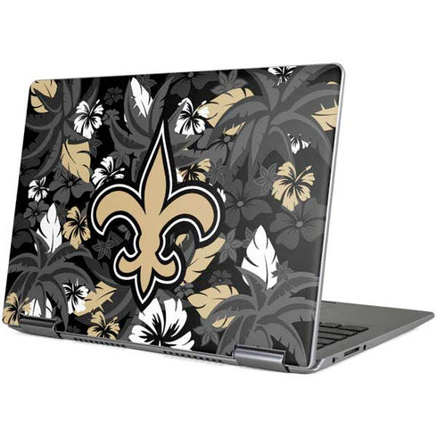 NFL New Orleans Saints Tropical Print Yoga 710 14in Skin