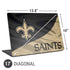 NFL New Orleans Saints Universal Laptop 17in (13.8 x 10in) Skin