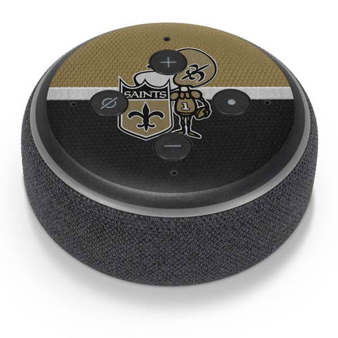 NFL New Orleans Saints Vintage Amazon Echo Dot Skin