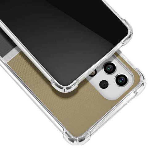 NFL New Orleans Saints Vintage Galaxy A53 5G Clear Case