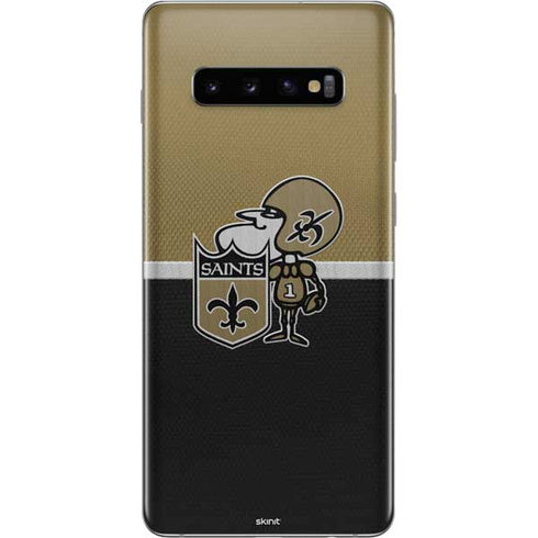 NFL New Orleans Saints Vintage Galaxy S10 Plus Skin