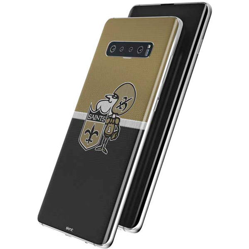 NFL New Orleans Saints Vintage Galaxy S10 Skin