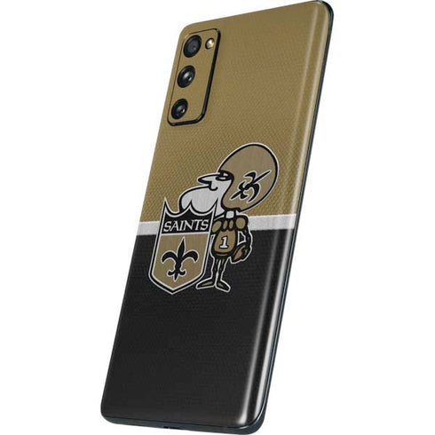 NFL New Orleans Saints Vintage Galaxy S20 Fan Edition Skin