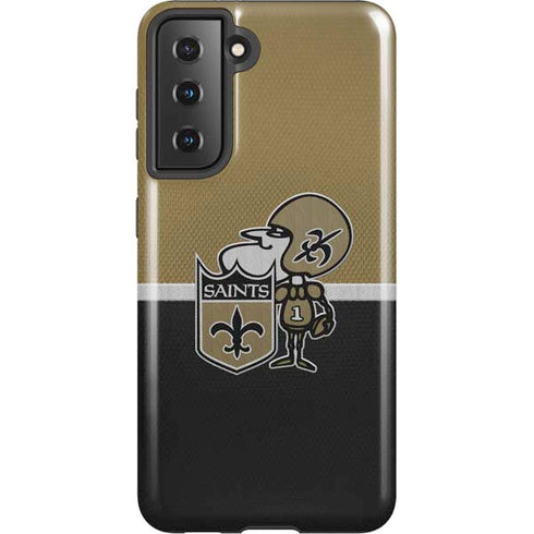 NFL New Orleans Saints Vintage Galaxy S21 5G Pro Case