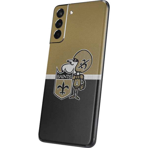 NFL New Orleans Saints Vintage Galaxy S21 5G Skin
