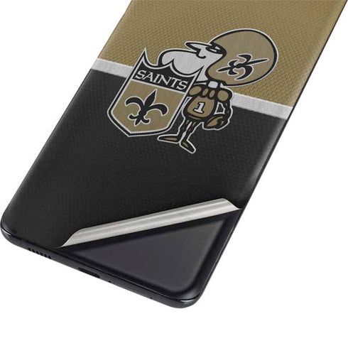 NFL New Orleans Saints Vintage Galaxy S21 Plus 5G Skin