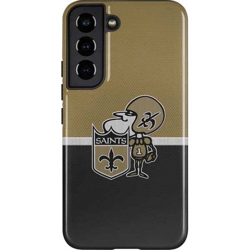 NFL New Orleans Saints Vintage Galaxy S22 Pro Case