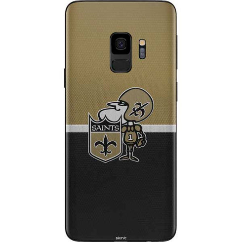 NFL New Orleans Saints Vintage Galaxy S9 Skin