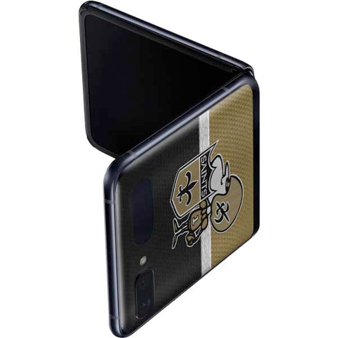 NFL New Orleans Saints Vintage Galaxy Z Flip Skin