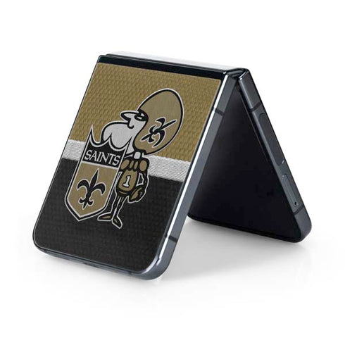 NFL New Orleans Saints Vintage Galaxy Z Flip5 5G Skin
