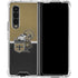 NFL New Orleans Saints Vintage Galaxy Z Fold4 5G Clear Case