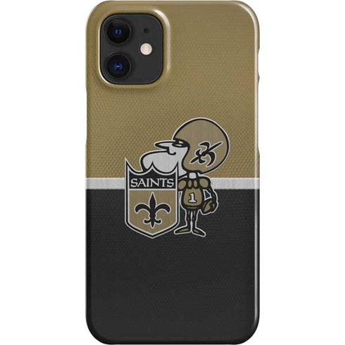 NFL New Orleans Saints Vintage iPhone 12 Mini Lite Case