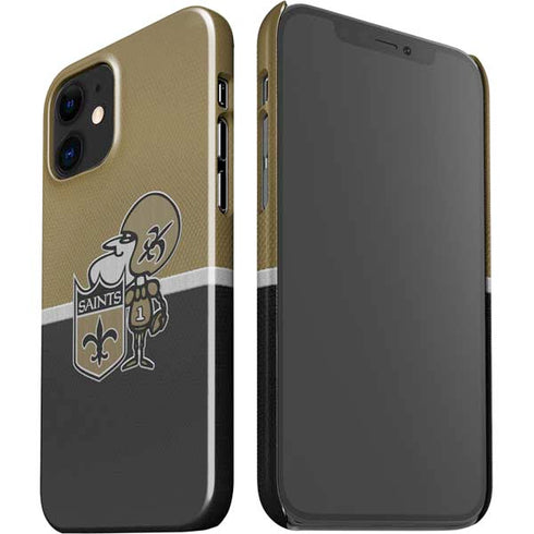 NFL New Orleans Saints Vintage iPhone 12 Mini Lite Case