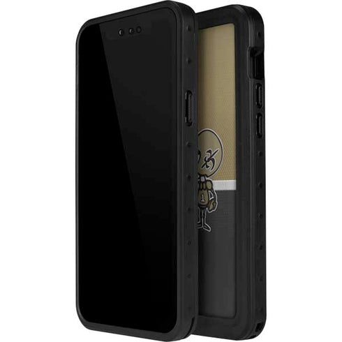 NFL New Orleans Saints Vintage iPhone 12 Mini Waterproof Case