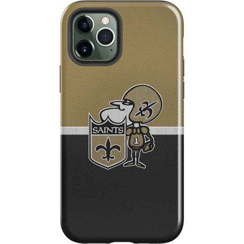 NFL New Orleans Saints Vintage iPhone 12 Pro Max Impact Case