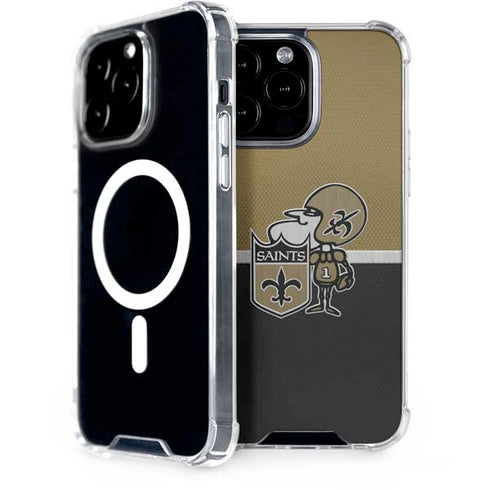 NFL New Orleans Saints Vintage iPhone 13 Pro Max MagSafe Case
