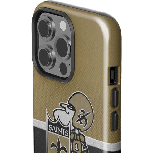 NFL New Orleans Saints Vintage iPhone 14 Pro Impact Case