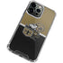 NFL New Orleans Saints Vintage iPhone 15 Pro Max Clear Case