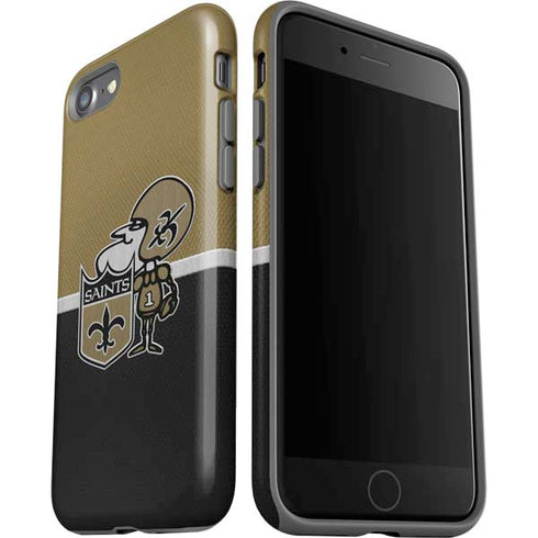 NFL New Orleans Saints Vintage iPhone SE (2nd & 3rd Gen) Pro Case