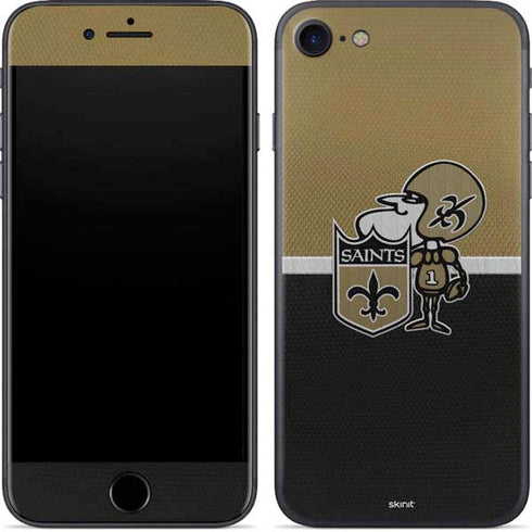 NFL New Orleans Saints Vintage iPhone SE (2nd & 3rd Gen) Skin