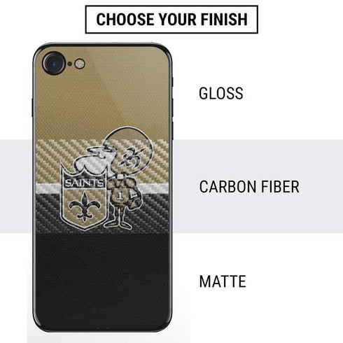 NFL New Orleans Saints Vintage iPhone SE (2nd & 3rd Gen) Skin