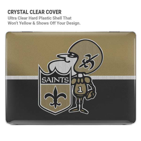 NFL New Orleans Saints Vintage MacBook Air 13in M1 (2021) Case plus Skin