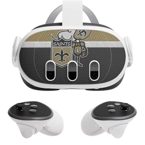 NFL New Orleans Saints Vintage Meta Quest 3 Skin