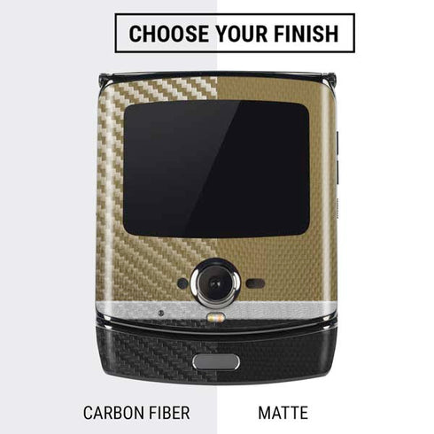 NFL New Orleans Saints Vintage Motorola RAZR Skin