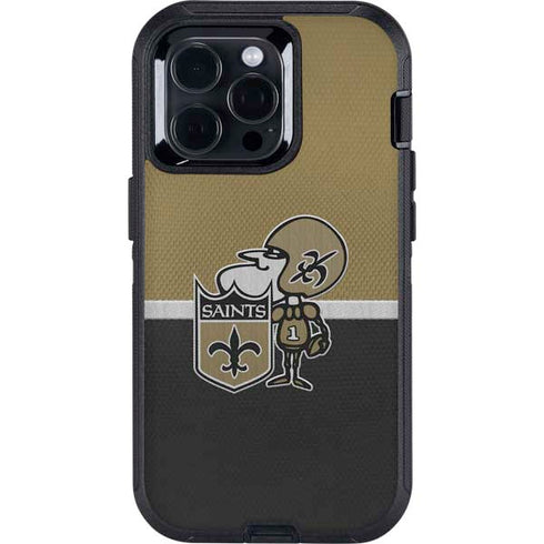 NFL New Orleans Saints Vintage Otterbox Defender iPhone Skin