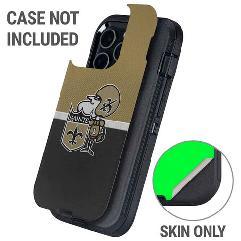 NFL New Orleans Saints Vintage Otterbox Defender iPhone Skin
