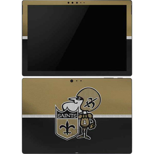 NFL New Orleans Saints Vintage Surface Pro 6 Skin