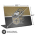NFL New Orleans Saints Vintage Universal Laptop 15in (12.2 x 8.8in) Skin